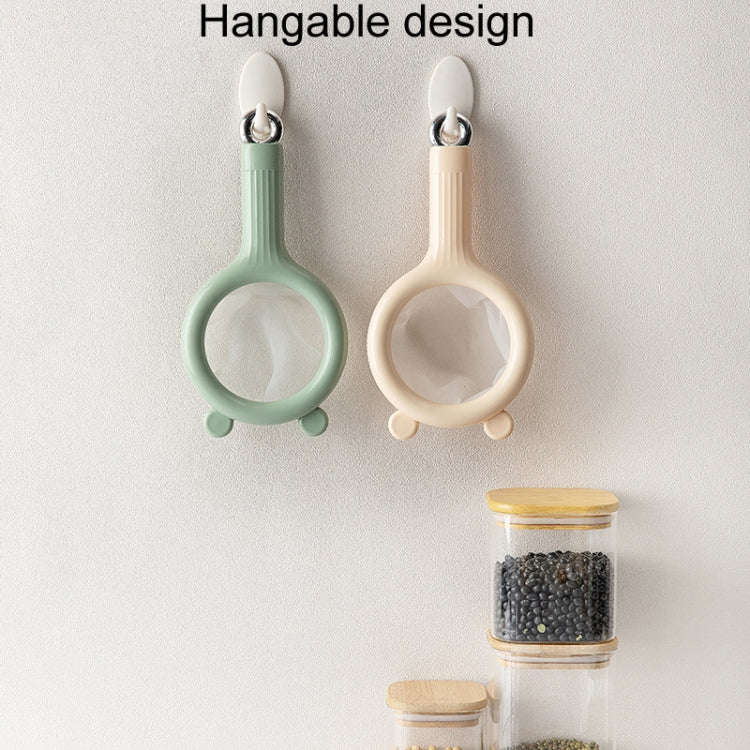 Household Soymilk Strainer Kitchen Juicer Residue Filter(Beige)