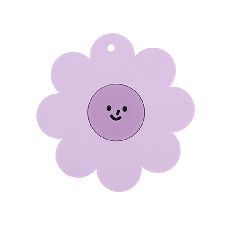 Sunflower Cute PVC Heat Insulation Mat Household High Temperature Resistant Table Pad, Style: Pur...