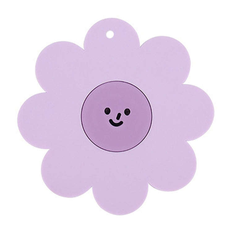Sunflower Cute PVC Heat Insulation Mat Household High Temperature Resistant Table Pad, Style: Pur...