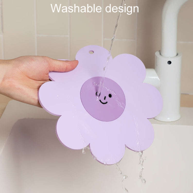 Sunflower Cute PVC Heat Insulation Mat Household High Temperature Resistant Table Pad, Style: Yel...
