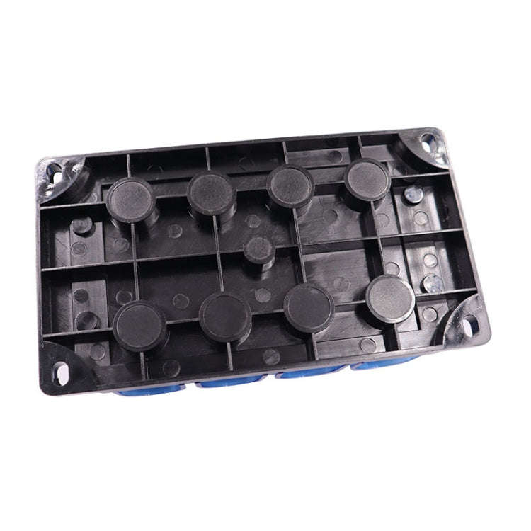 ANM Plug-in Car Yacht Fuse Holder, Specifications: Four-way With 2 Spare Fuses