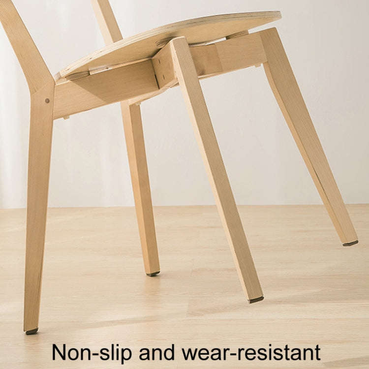 4pcs /Set Silent And Wear Resistant Chair Foot Cover Household Stool Anti-Slip Protective Pads, S...