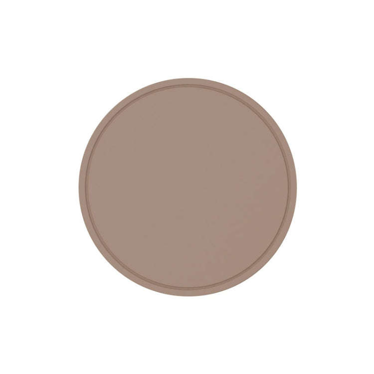 Household Round Heat Insulating Mats Kitchen High Temperature Resistant Silicone Pad, Color: Bowl...