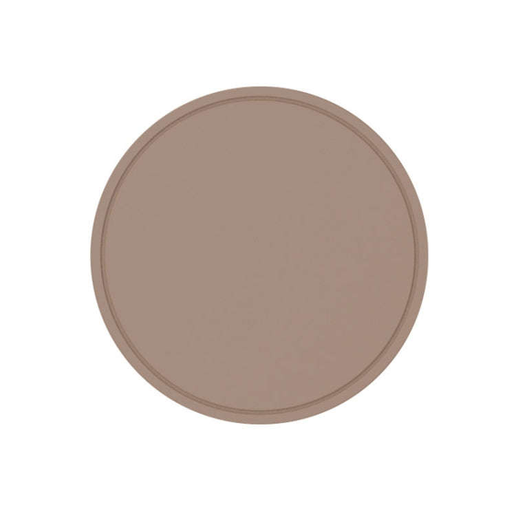 Household Round Heat Insulating Mats Kitchen High Temperature Resistant Silicone Pad, Color: Pot ...