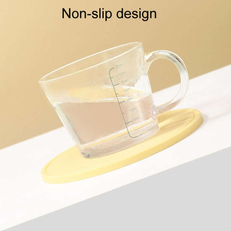 Household Round Heat Insulating Mats Kitchen High Temperature Resistant Silicone Pad, Color: Bowl...