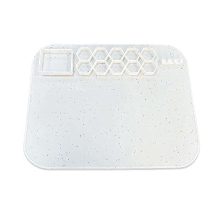40 x 50cm Square Silicone Painting Pad  Art Mat for Drawing Clay(Color)