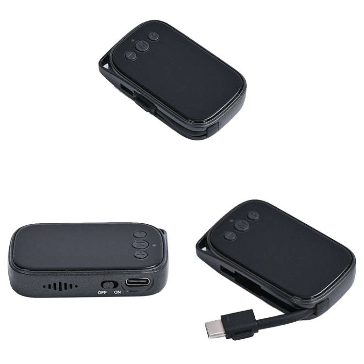 C20 HD Intelligent Noise Reduction Mini Recorder With OTG, Size: 16GB(Black)