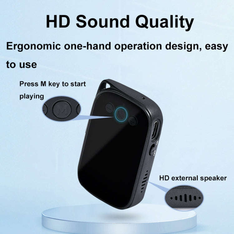 C20 HD Intelligent Noise Reduction Mini Recorder With OTG, Size: 16GB(Black)