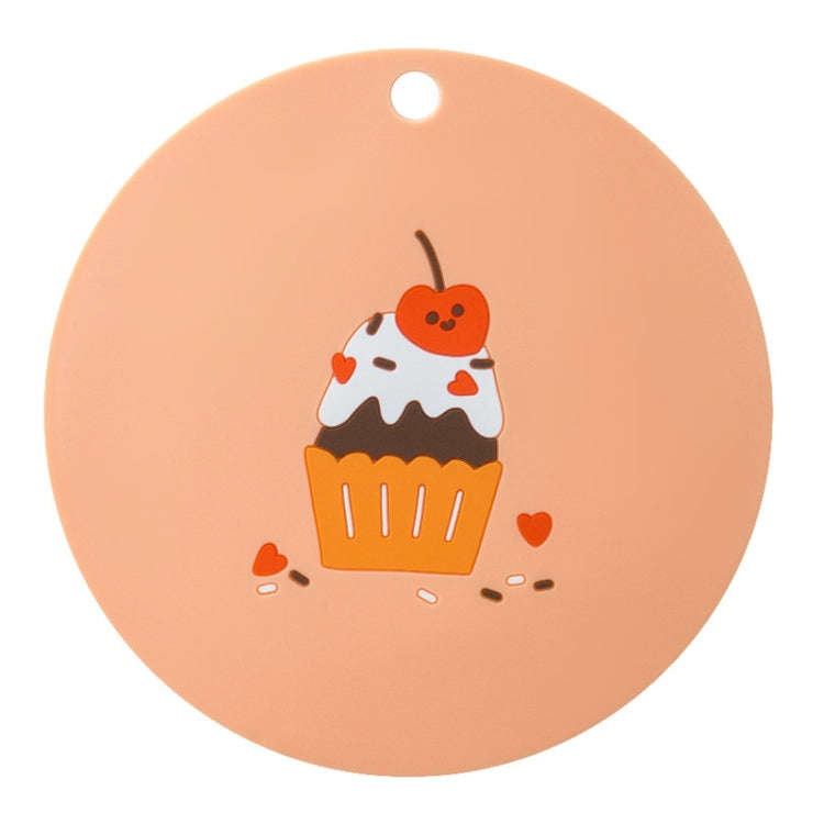 Household Cartoon Heat Insulation Mat Kitchen High Temperature Resistant Baking Placemats, Style:...