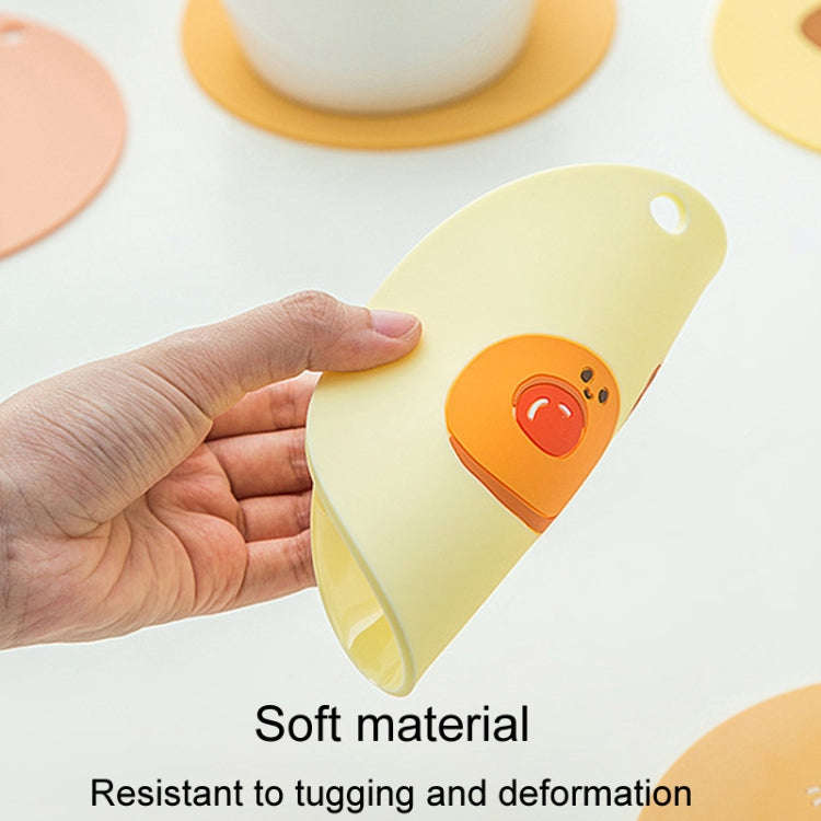 Household Cartoon Heat Insulation Mat Kitchen High Temperature Resistant Baking Placemats, Style:...