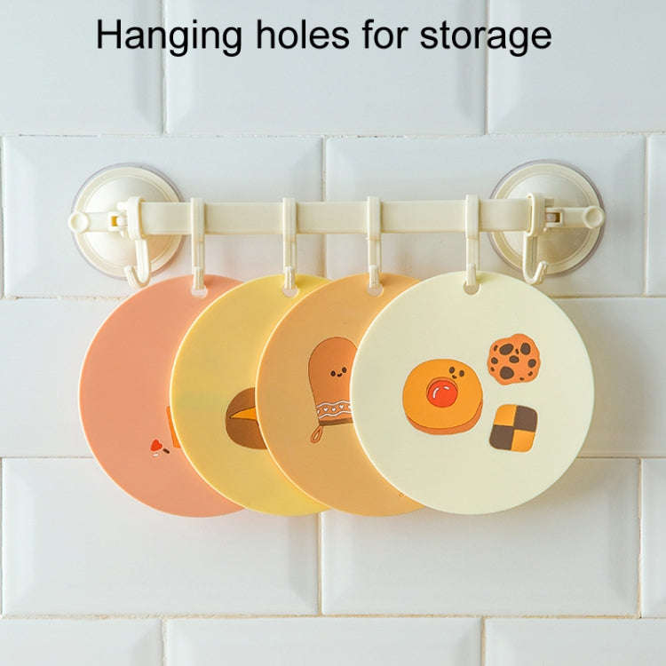 Household Cartoon Heat Insulation Mat Kitchen High Temperature Resistant Baking Placemats, Style:...