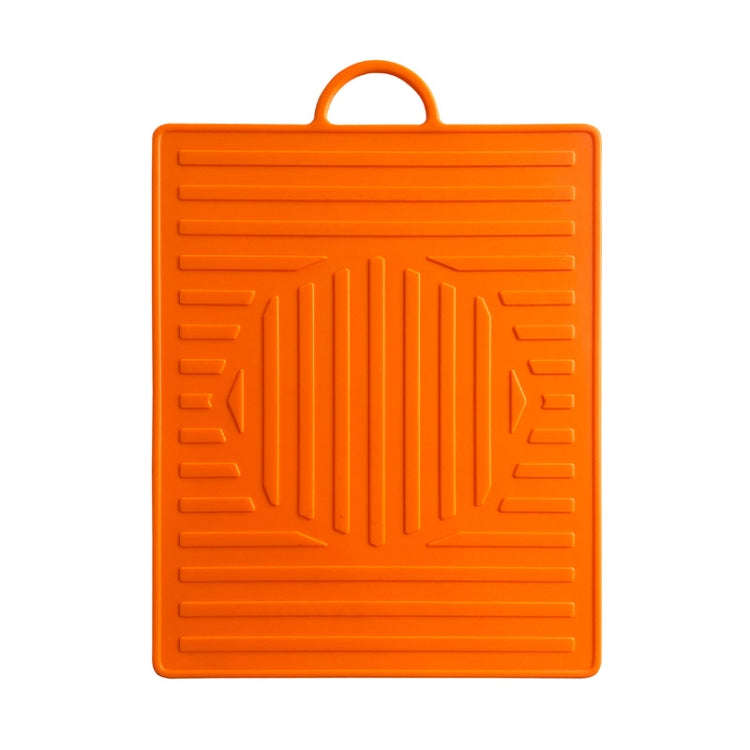 For Blackstone Oven Silicone Side Shelf Mat Grill Pad with Handle(Orange)