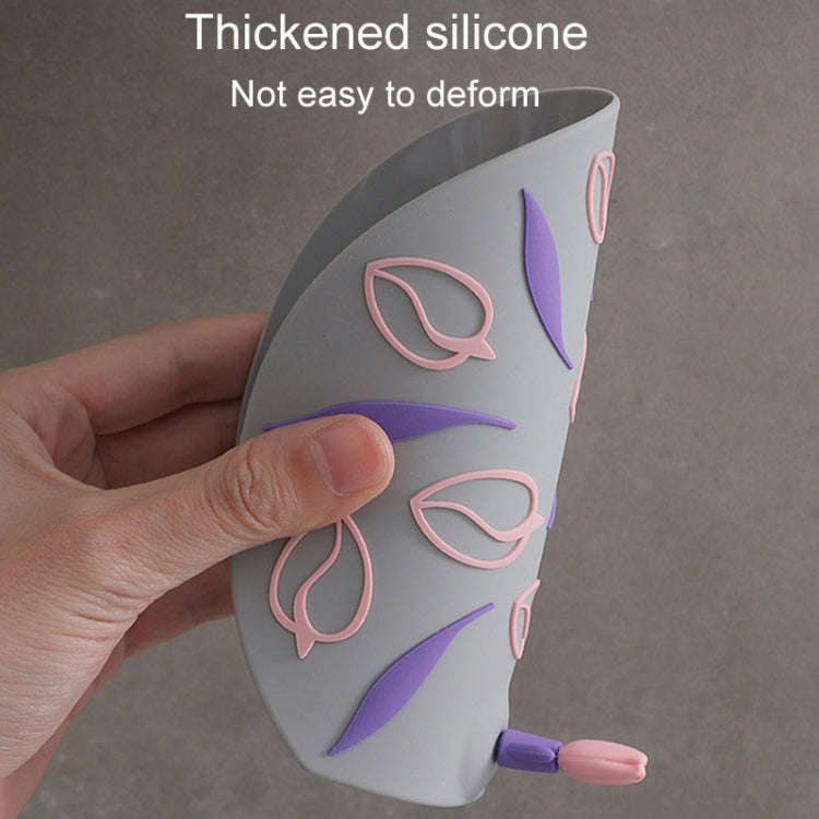 Kitchen Bathroom Anti Clogging Sink Floor Drain Cover Sewer Floor Drain Deodorizer(Plum Blossom)