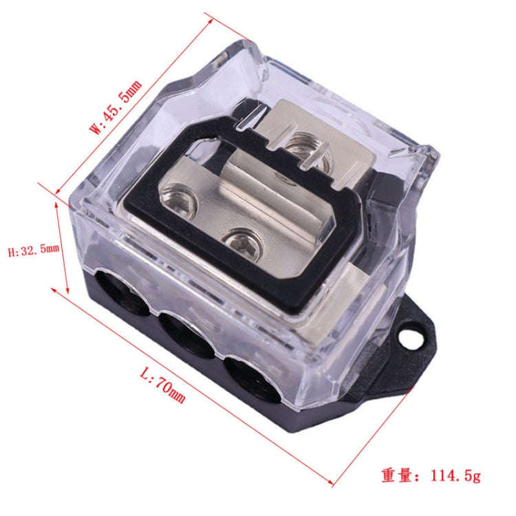 1 To 3 Car Audio Amplifier Modification Fuse Ground Box Hub