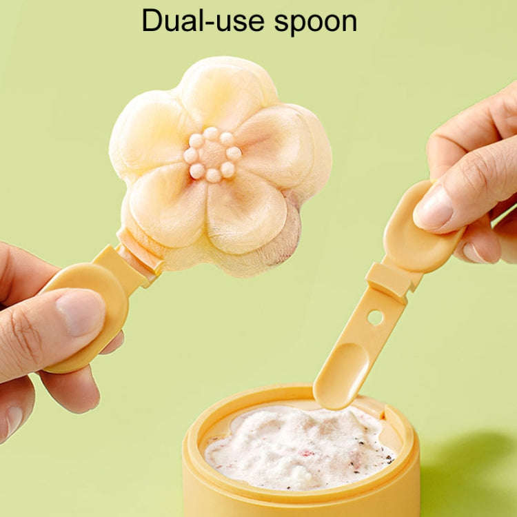 Homemade Dual Layer Ice Cream Mould Summer DIY Frozen Silicone Ice Box(Yellow)
