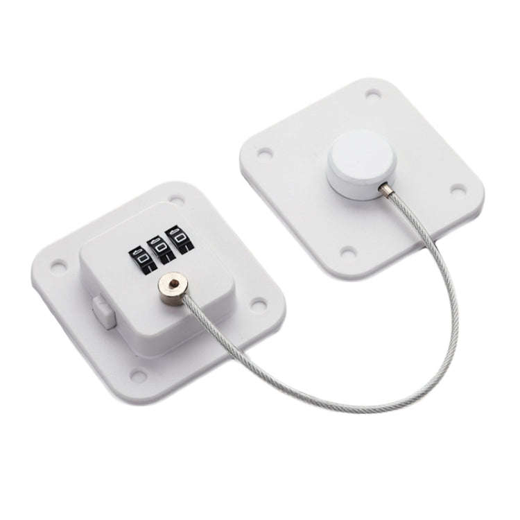 Child Safety Lock No Hole Window Limiter Refrigerator Drawer Cabinet Combination Lock, Specificat...