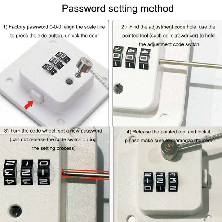 Child Safety Lock No Hole Window Limiter Refrigerator Drawer Cabinet Combination Lock, Specificat...