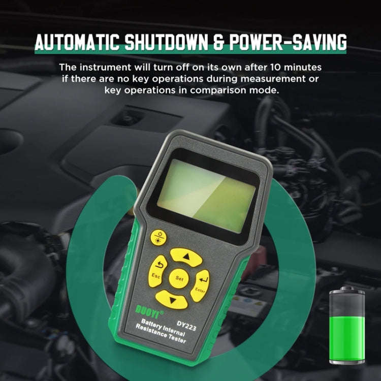 DUOYI DY223 Electrical Vehicle Voltage Testing And Fault Diagnostic Instrument(Test Clip+Guage Pe...