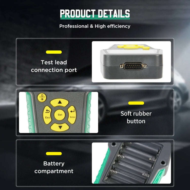 DUOYI DY223 Electrical Vehicle Voltage Testing And Fault Diagnostic Instrument(Test Clip+Guage Pe...