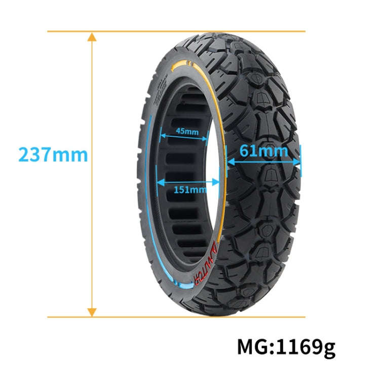 AIMITE 10 x 2.5 45 Card 250 x 64 60/70-6.5 Electric Scooter Universal Solid Tire(Colorful)