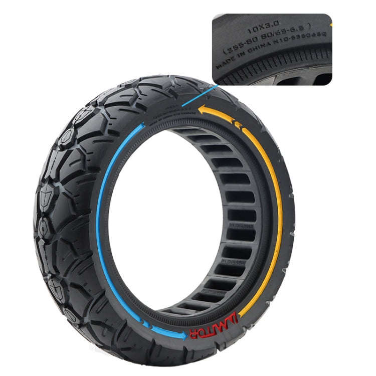 AIMITE 10 x 3 54 Card 255 x 80 / 65-6.5 Electric Scooter Universal Tire(Colorful)