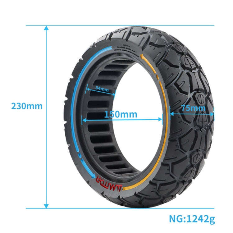 AIMITE 10 x 3 54 Card 255 x 80 / 65-6.5 Electric Scooter Universal Tire(Colorful)