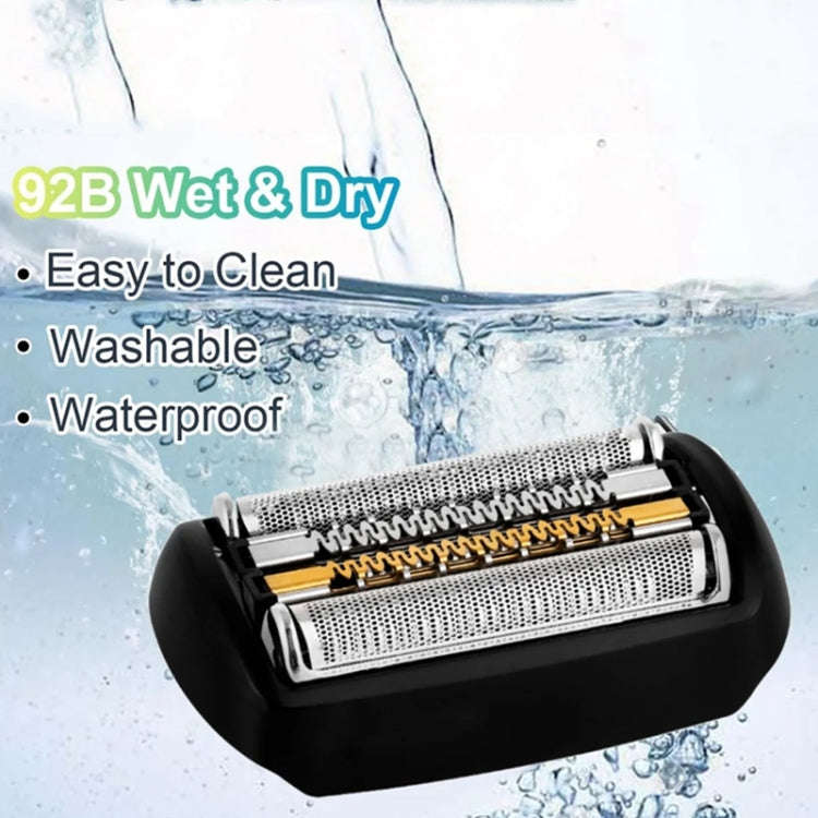 For Braun  Series 9 Electric Shaver Replacement Blade Gold Foil Style 92S With Text
