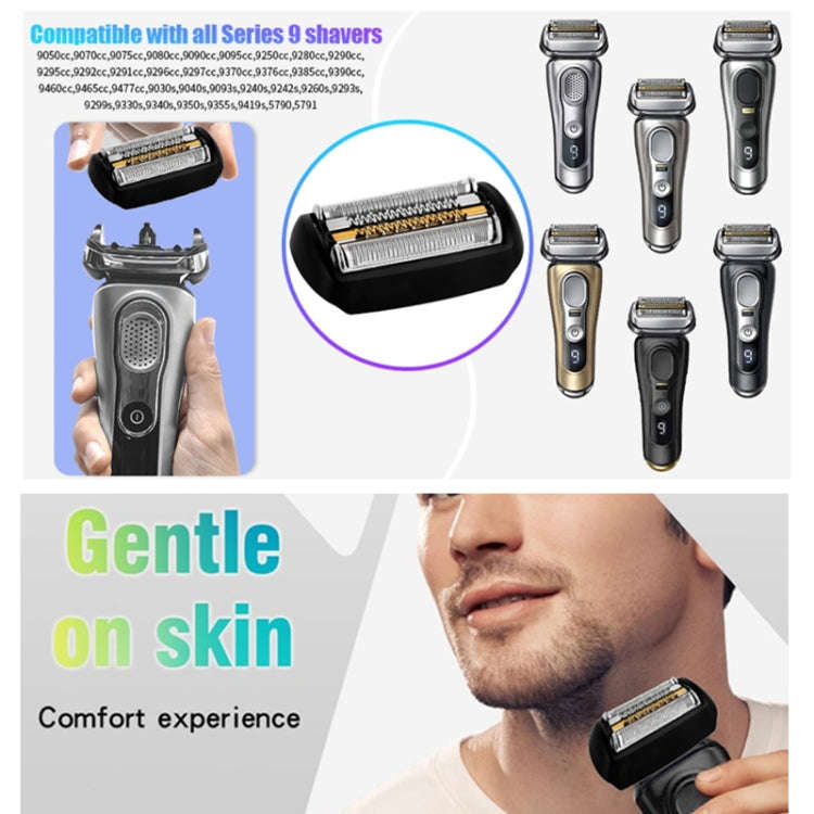 For Braun  Series 9 Electric Shaver Replacement Blade Gold Foil Style 92S With Text