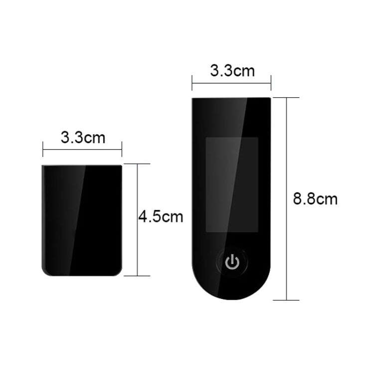 For Xiaomi M365 Instrument Surface Cover With Double-sided Glue Display Panel Electric Scooter Ac...