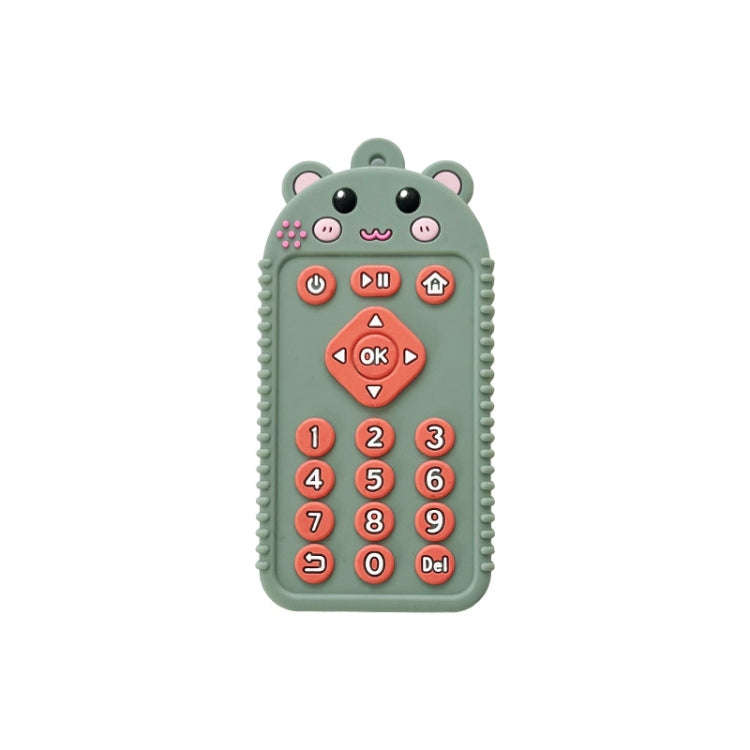 Cartoon Reomte Baby Teething Toys Silicone Baby Teether for Newborn Toddlers Infants, Style: Bear...