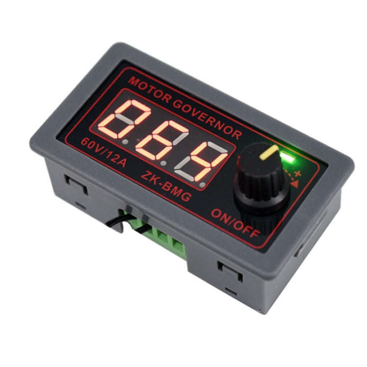 9-60V/12A/500W PWM Motor Fan DC Motor Speed Controller(With Shell)