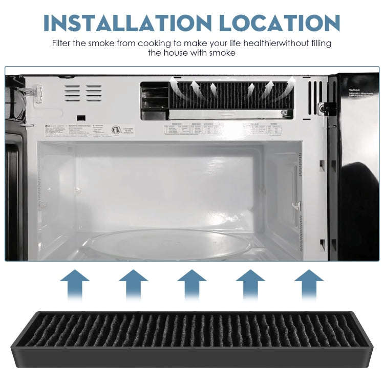 For LG Microwave 5230W1A003A Charcoal Filter Replacement