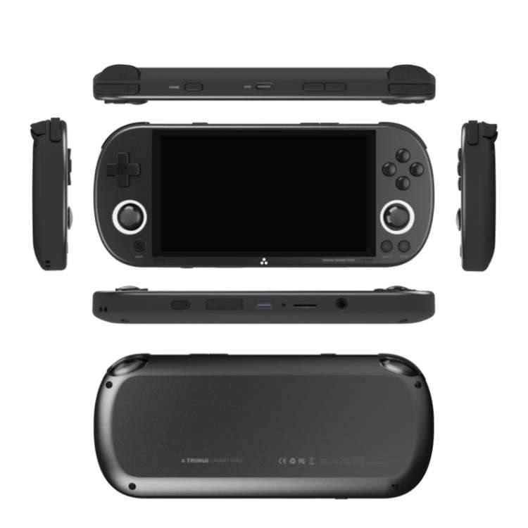 Trimui Smart Pro 4.96 Inch IPS Screen Handheld Game Console Open Source Linux System 128G(Black)