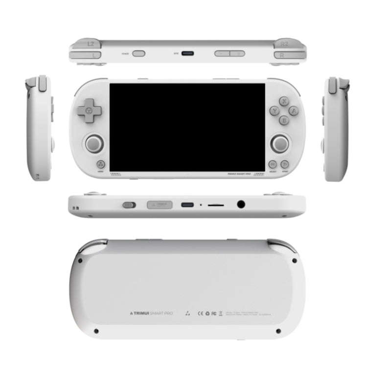 Trimui Smart Pro 4.96 Inch IPS Screen Handheld Game Console Open Source Linux System 128G(White)