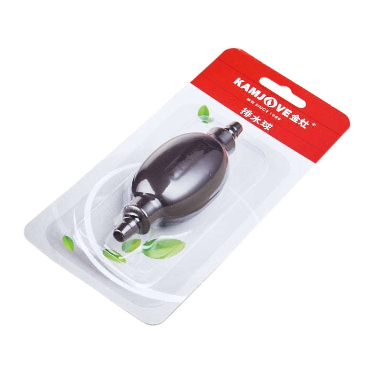 KAMJOVE Tea Tray Drainage Ball Tea Table Silicone Pipe Absorption Ball(Dark Brown)