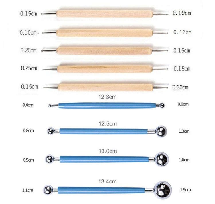 42 In 1 Clay Tools Kit Ceramics DIY Clay Sculpting Tools for Pottery Craft, Baking, Carving