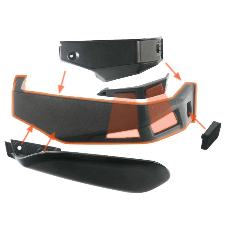 For Can-Am Ryke 600/900 Plastic Hand Guard Air Deflector Kit(CAM-003)