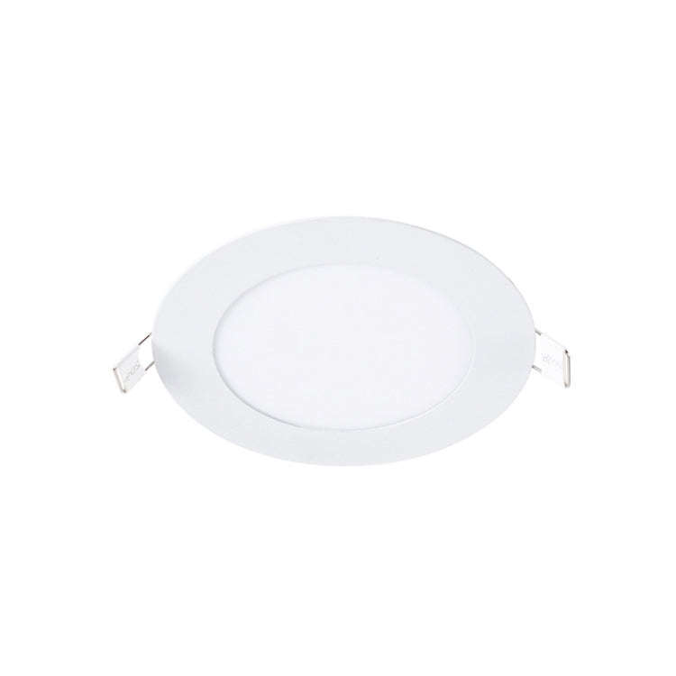 Recessed Concealed Ceiling Downlight Household Wide Voltage Thin Tube Panel Light, Model: 6W Roun...