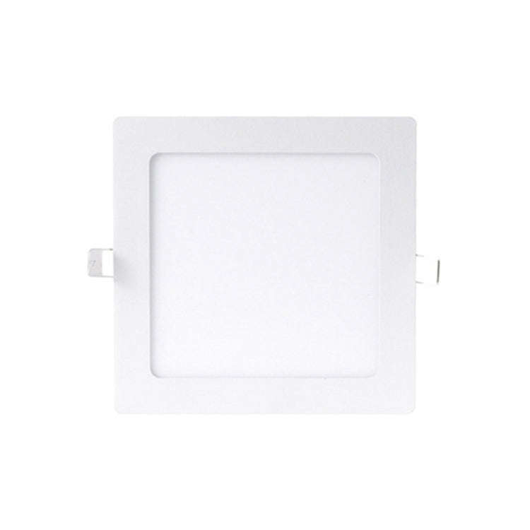 Recessed Concealed Ceiling Downlight Household Wide Voltage Thin Tube Panel Light, Model: 15W Squ...