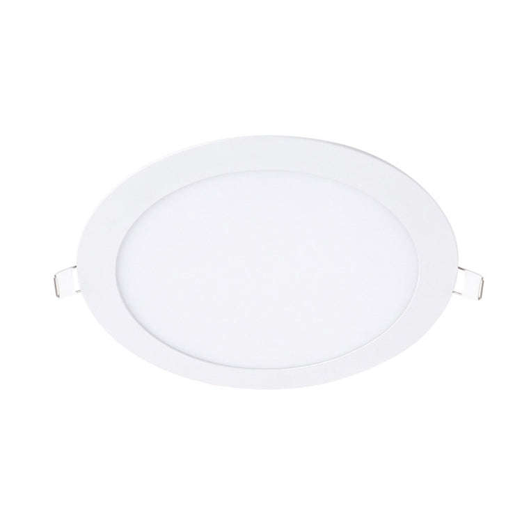 Recessed Concealed Ceiling Downlight Household Wide Voltage Thin Tube Panel Light, Model: 18W Rou...