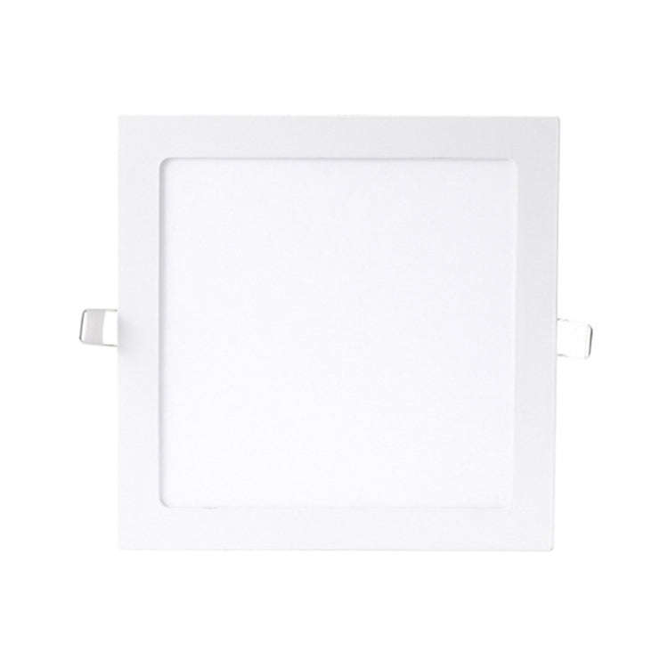 Recessed Concealed Ceiling Downlight Household Wide Voltage Thin Tube Panel Light, Model: 18W Squ...