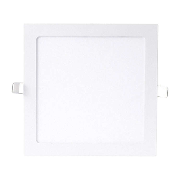 Recessed Concealed Ceiling Downlight Household Wide Voltage Thin Tube Panel Light, Model: 24W Squ...