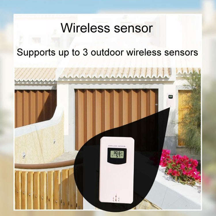 WiFi Color Screen Weather Station Temperature And Humidity Weather Forecast Clock, Model: US Plug