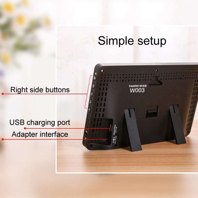 WiFi Color Screen Weather Station Temperature And Humidity Weather Forecast Clock, Model: US Plug