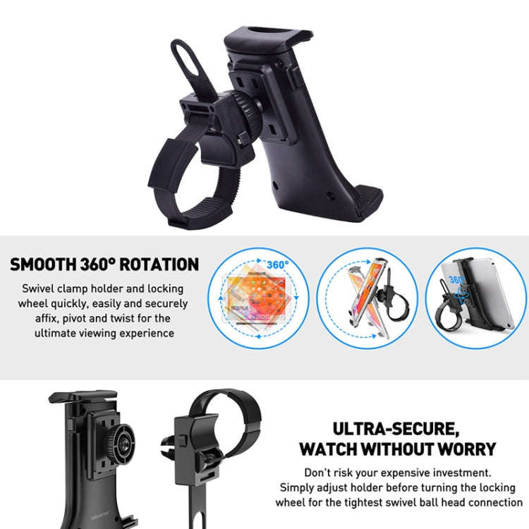 Bicycle Motorcycle Fitness Equipment Baby Carriage Mobile Phone Tablet Universal Holder