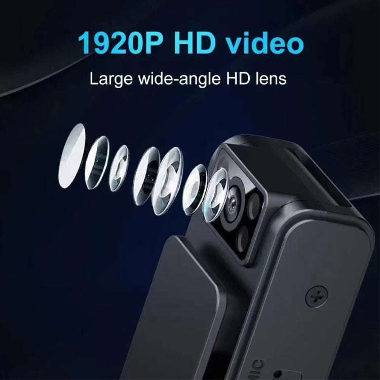 L8 WIFI Version  1080P Video Recorder 130 Degree Wide Angle Lens Camera With Back Clip Infrared N...