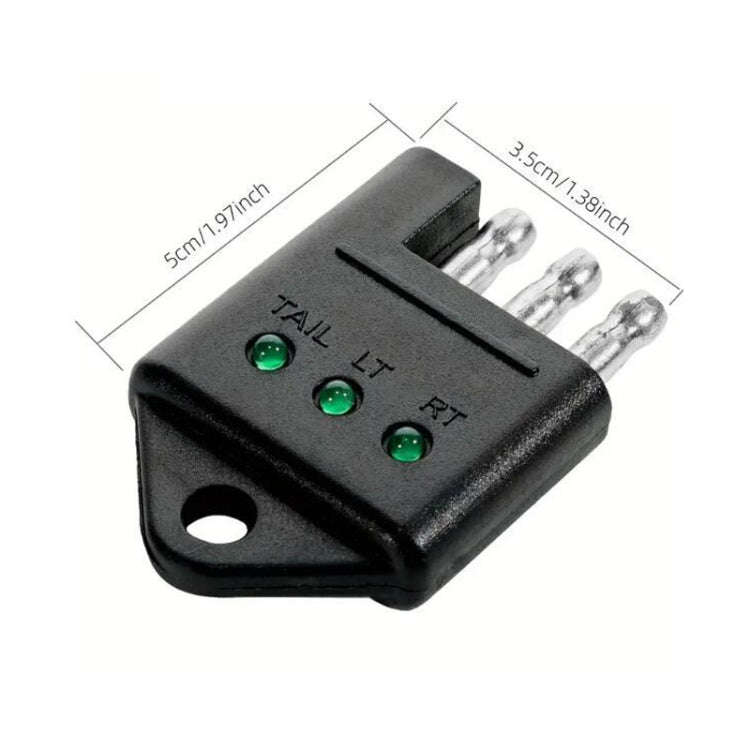 American Trailer Connector RV Yacht Power Plug Tester(4Pin)