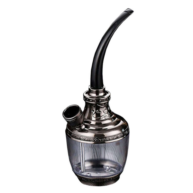 HENGDA HD-806 Dual Purpose Multifunctional Filtered Hookah With Long Hose(Black)