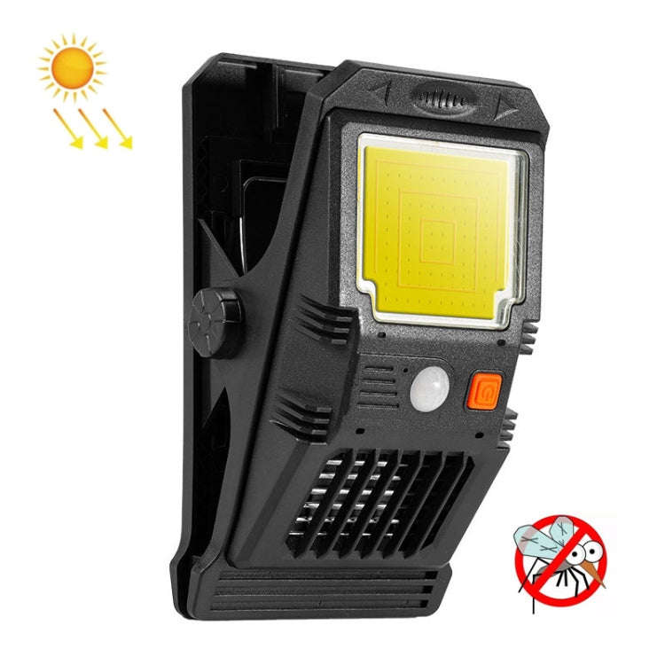 E-SMARTER W7104-2 COB Solar Wall Lamp With Clip Mosquito Killer Lamp Portable Body Sensor Outdoor...