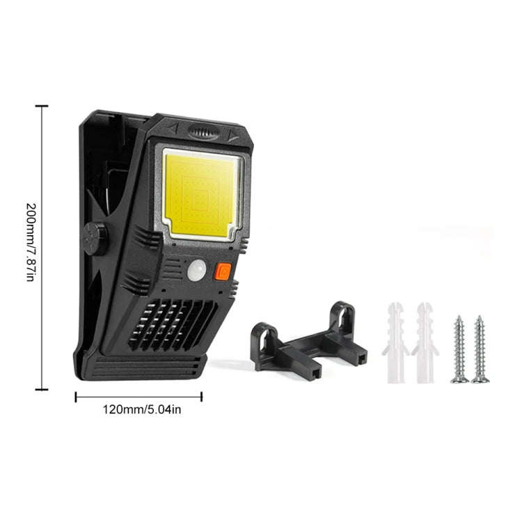 E-SMARTER W7104-2 COB Solar Wall Lamp With Clip Mosquito Killer Lamp Portable Body Sensor Outdoor...